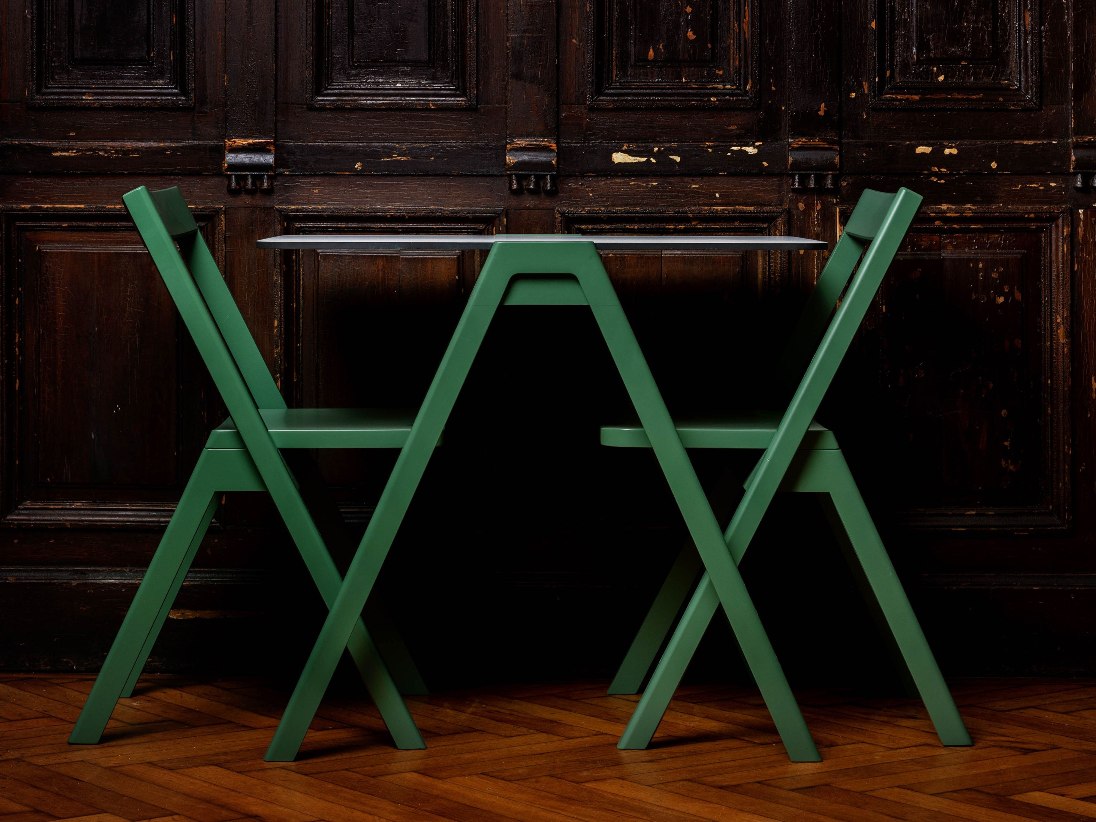 Деревянный штабелируемый стул с открытой спинкой Quinze & Milan Twix ARCH-00113943 - Вид №6