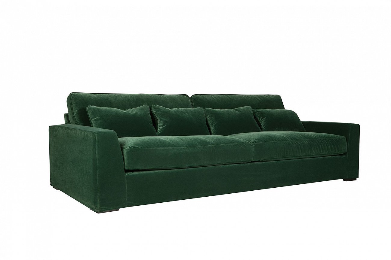 Диван New York прямой зеленый SITS ДИЗАЙНЕРСКИЕ, NEW YORK 192222 Зеленый  - Вид №1