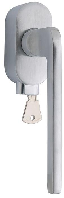 Reguitti Оконная ручка из латуни с замком на розетке Q-10 A119dkc6758 - Вид №1