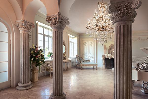 Подвесная люстра Bogates Ariadne 252/18 Strotskis BOGATES ДИЗАЙНЕРСКИЕ, СВЕЧИ 181552 Золотой  - Вид №1