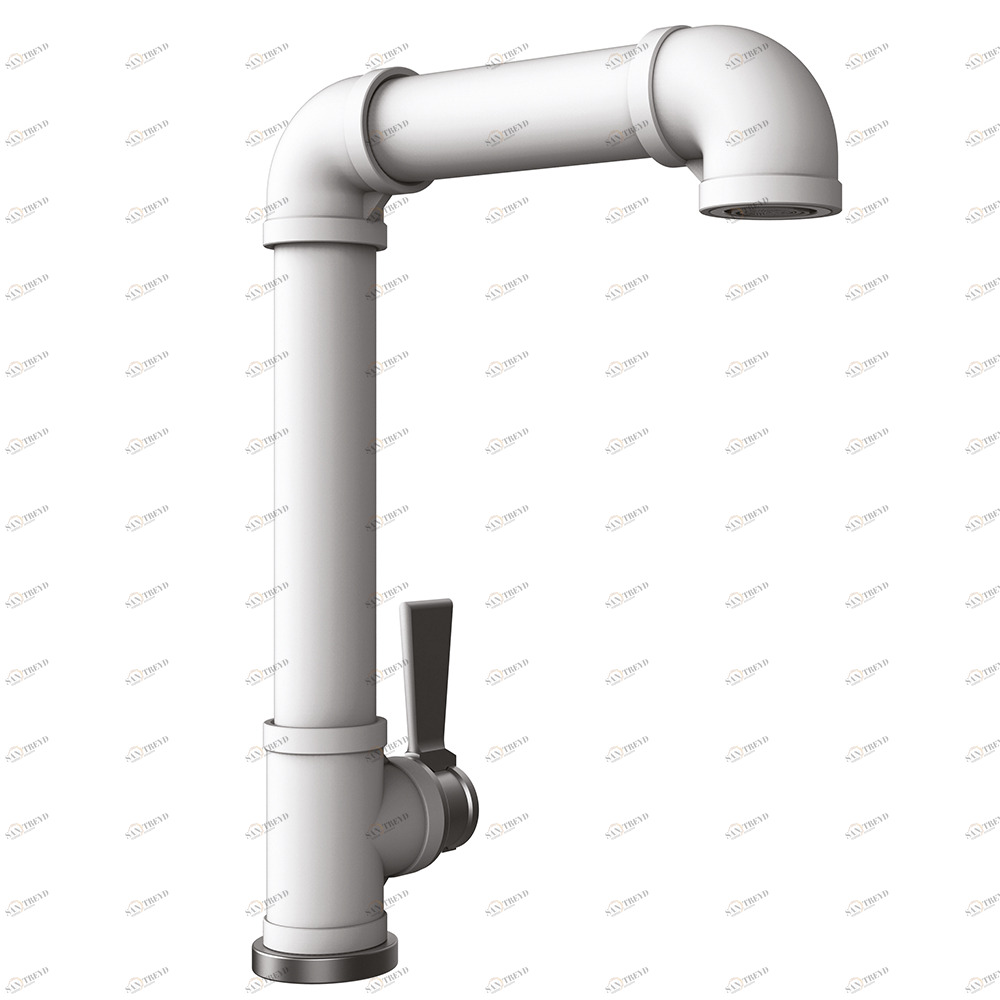 Graffio Смеситель для кухни поворотный с боковой ручкой. TU040 