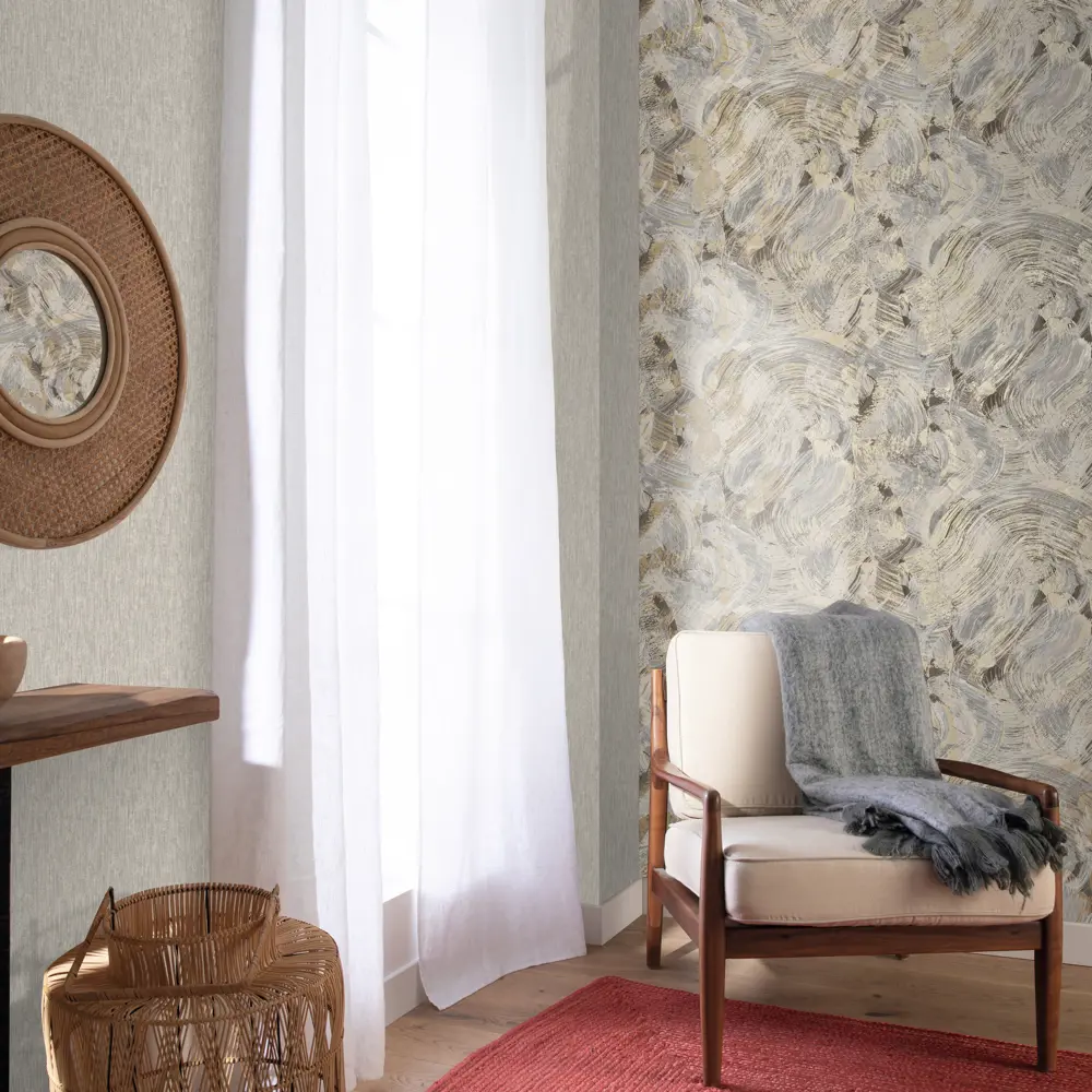 Обои флизелиновые Wall Up Canyon коричневые 1.06 м 649857 STLM-2096047 - Вид №5