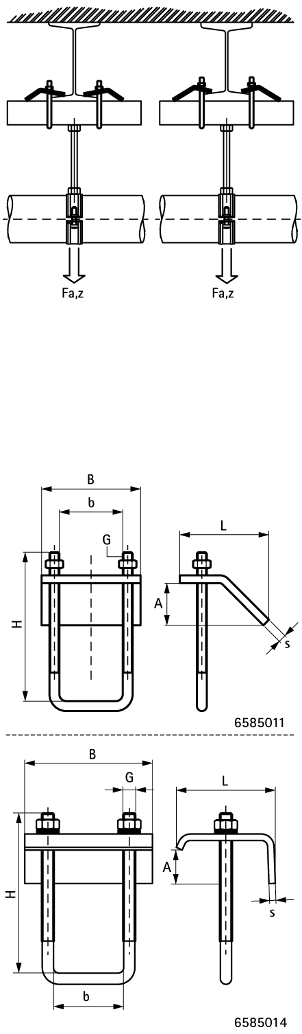 6585011 BIS RapidRail® Балочные зажимы монтаж между стенками стальных конструкций walraven  - Вид №1