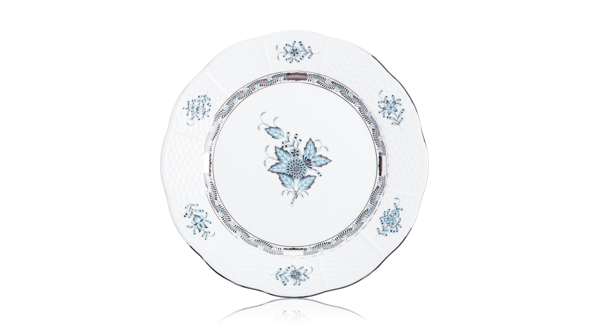 10619777 Herend Сервиз столовый 6/28 "Аппони" (платина) Фарфор  - Вид №7