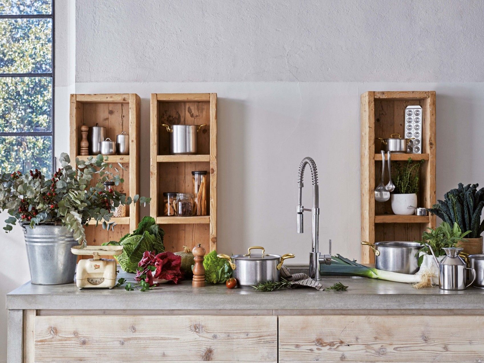 Горшок из нержавеющей стали с ручками Sambonet Винтаж 1965 года ARCH-00077382 - Вид №3