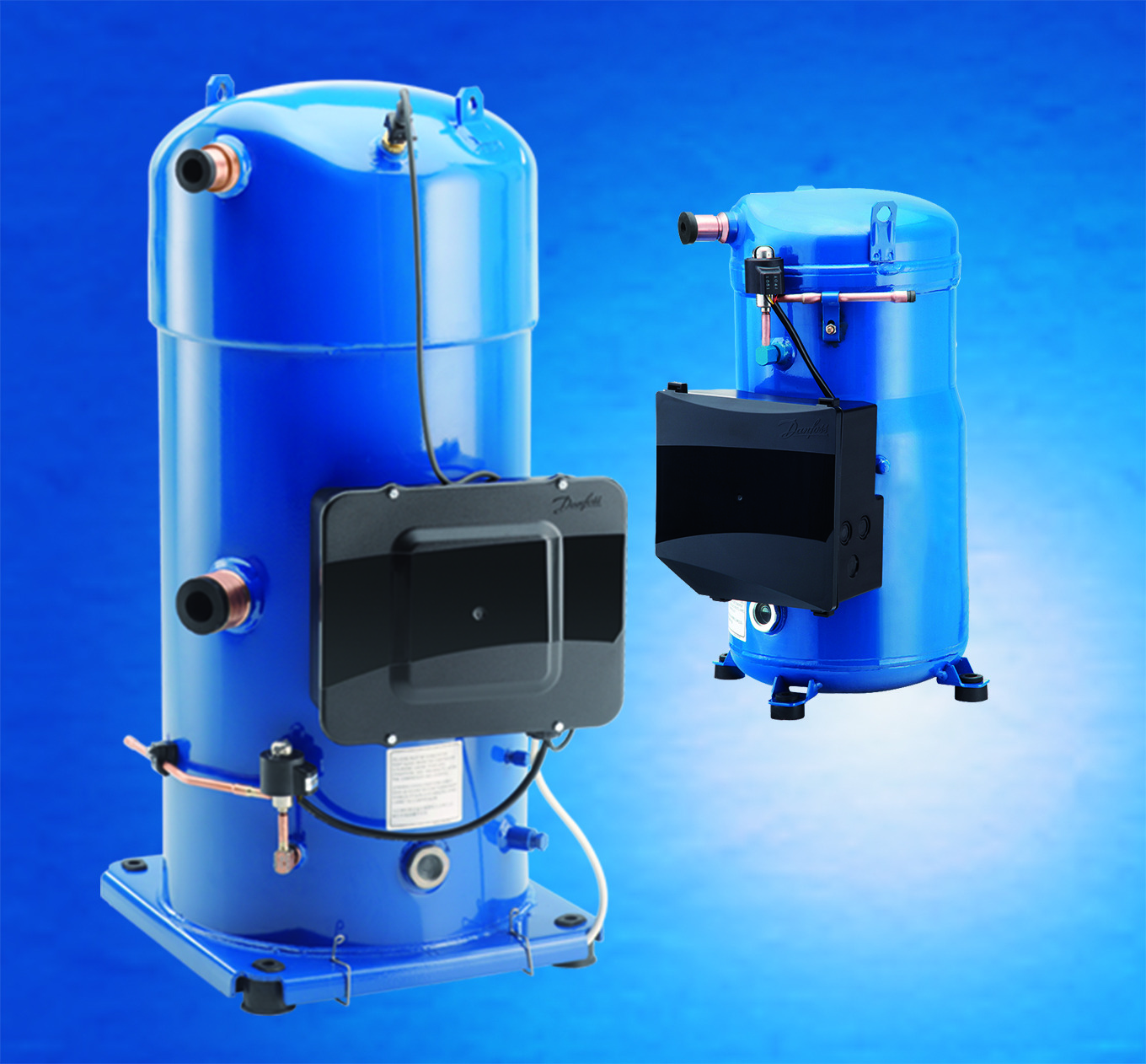 Danfoss PSH — Герметичные спиральные компрессоры, R410A PSH034A4CLD Спиральный компрессор 120H0939  - Вид №2