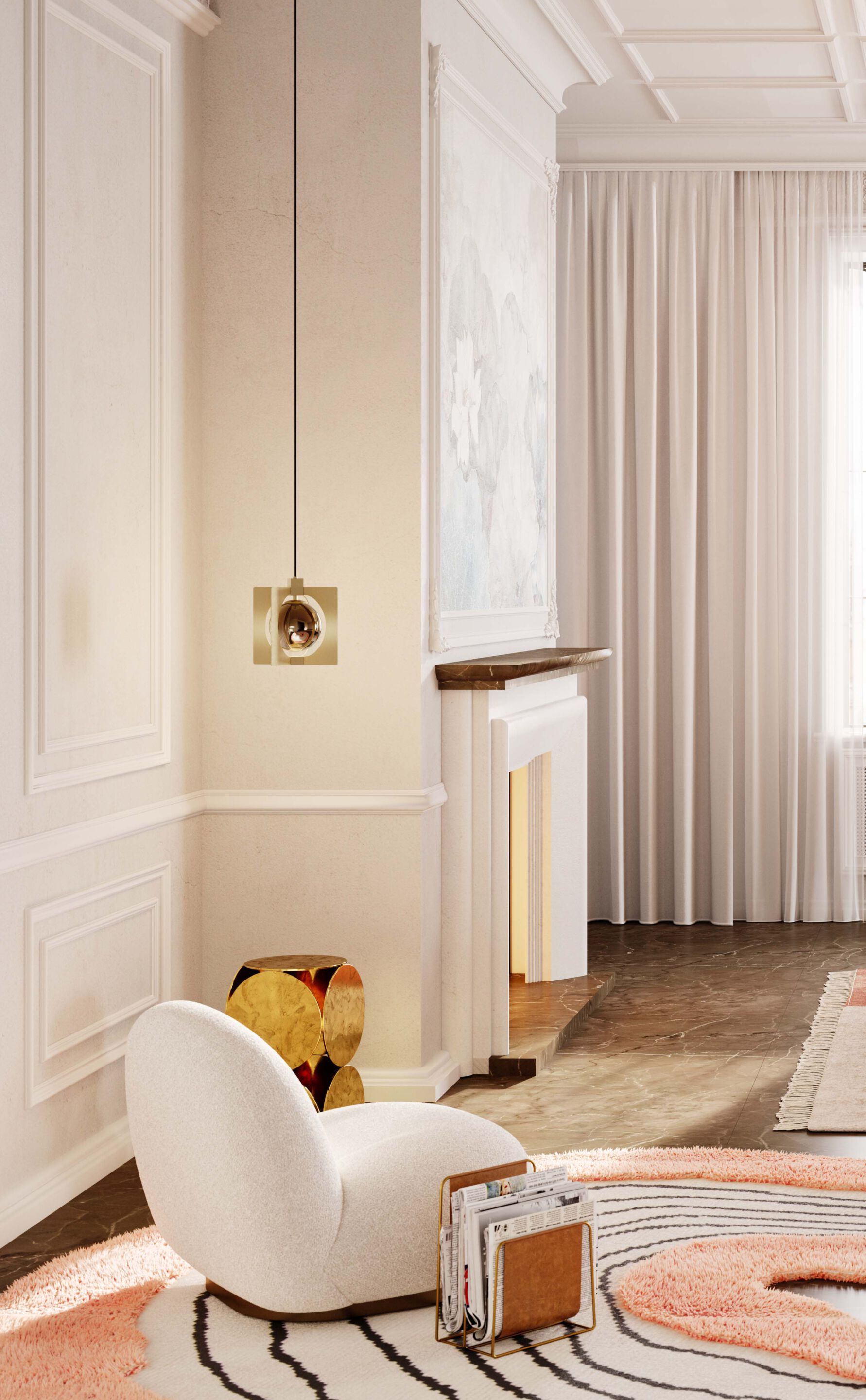 Металлический подвесной светильник Masiero GIROUETTE ARCH-00124463 - Вид №4