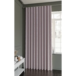 Штора MIAMOZA Даниэла 200x280 см розовая рогожка 89405539