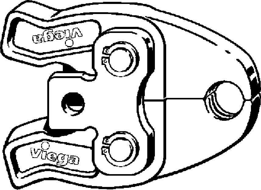 490 997 Модель 2784.7 Трубопроводные системы  Системные пресс-инструменты  Системные пресс-клещи Picco  Трубопроводные системы из пластика Santreyd  - Вид №1