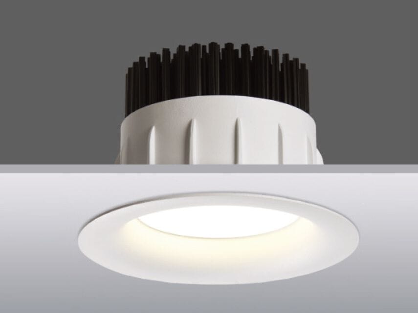 Круглый утопленный заливки формы алюминиевый потолочный светильник WayPoint FULL ARCH-00024792