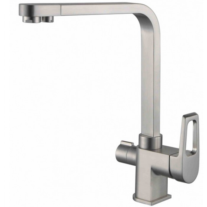 Zorg ZR 334 YF Satin Смеситель для кухни Zorg 305х230  - Вид №1