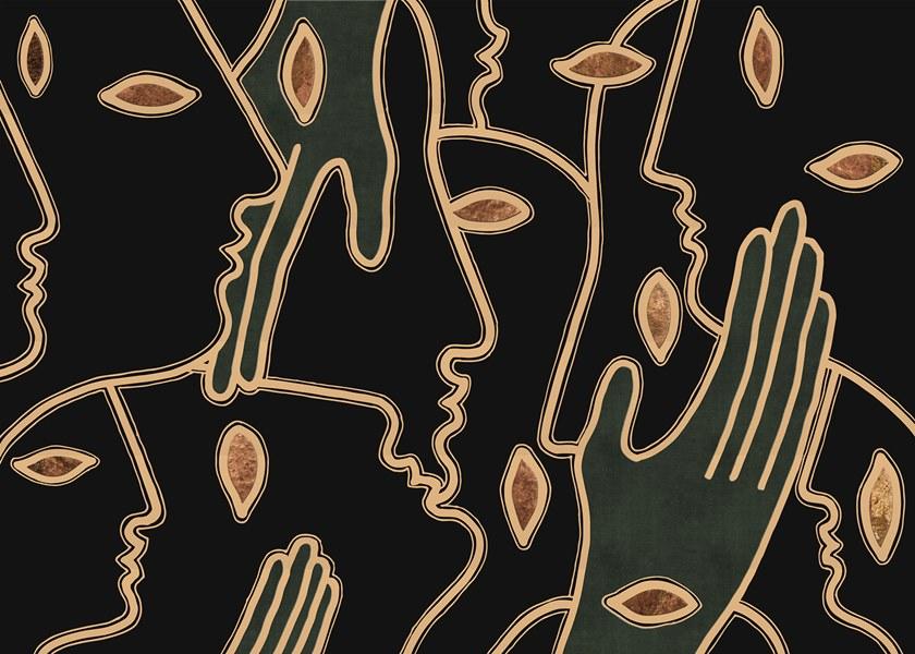 Affreschi & Affreschi Рулонные экологические гипсовые обои Season 1 Kw1003 - Вид №1