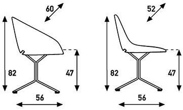 Artifort Стул с обивкой и подлокотниками Beso sun-id-1493191 - Вид №2