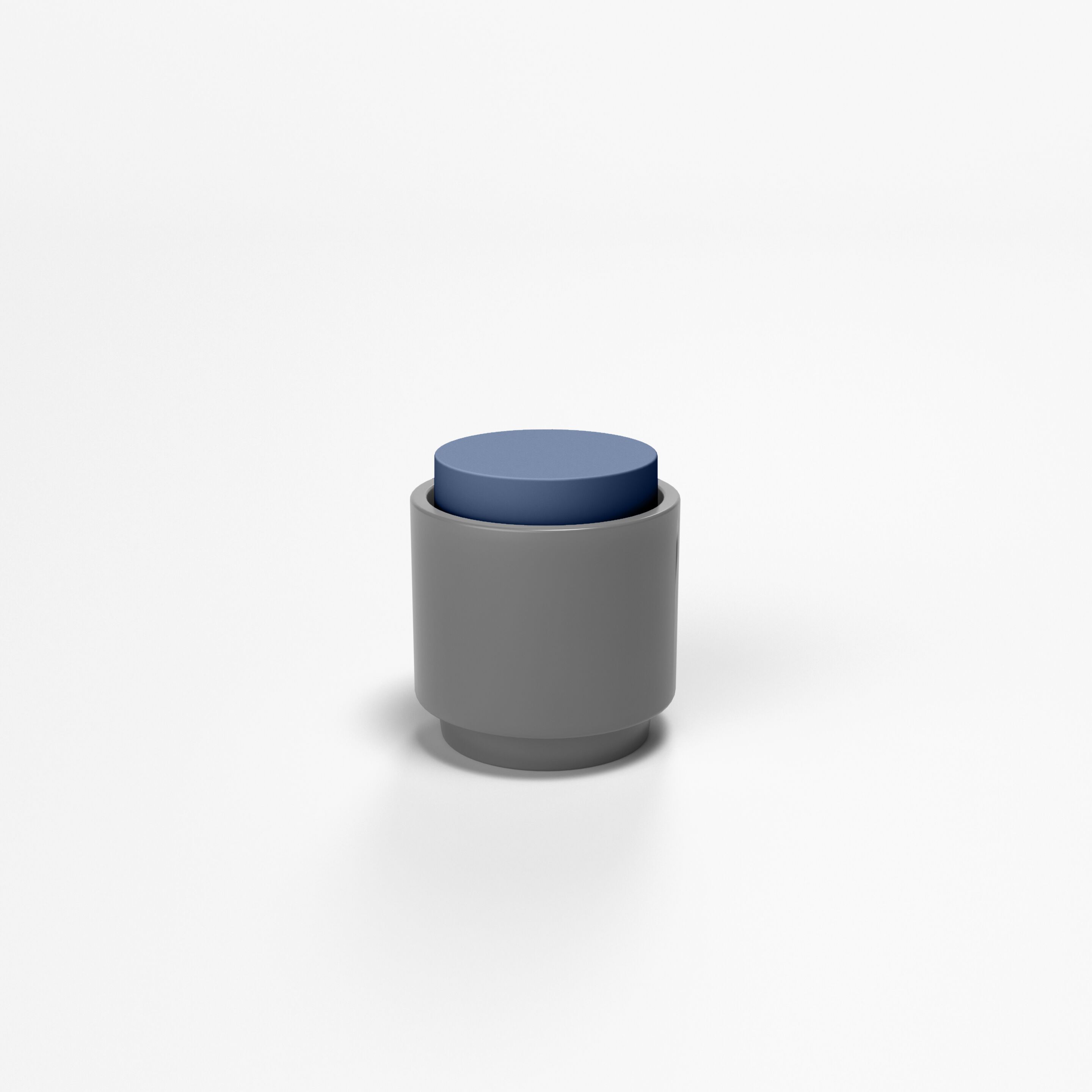 Пуф круглый армированный пластиковый контейнер SIXINCH TINGLE ARCH-00068651 - Вид №28