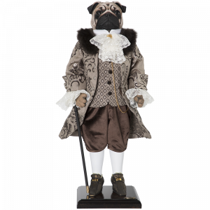 76004 Коллекционная кукла Мопс Джеймс BOGACHO