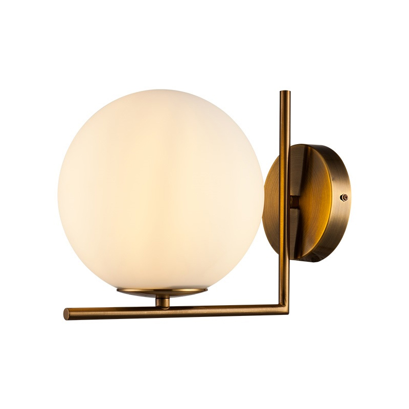 Светильник настенный золотистый Delight Collection KG0825W-1 DELIGHT COLLECTION  00-3882917 Золото  - Вид №1