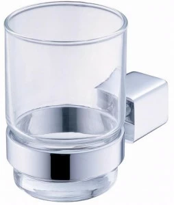 JUSTIME Настенный стеклянный держатель для зубных щеток Mark 6909-31-80cp