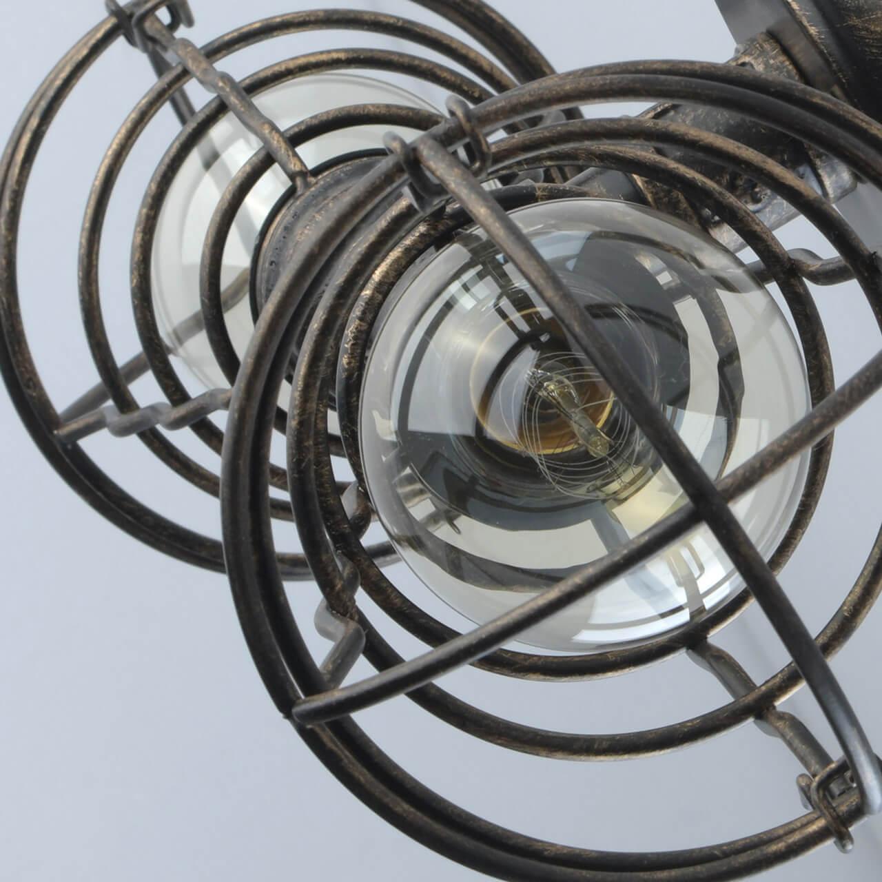 Бра с металлическим плафоном черное "Джестер 3" 104021602 MW-LIGHT ДЖЕСТЕР 3 00-3931356 Черный  - Вид №3