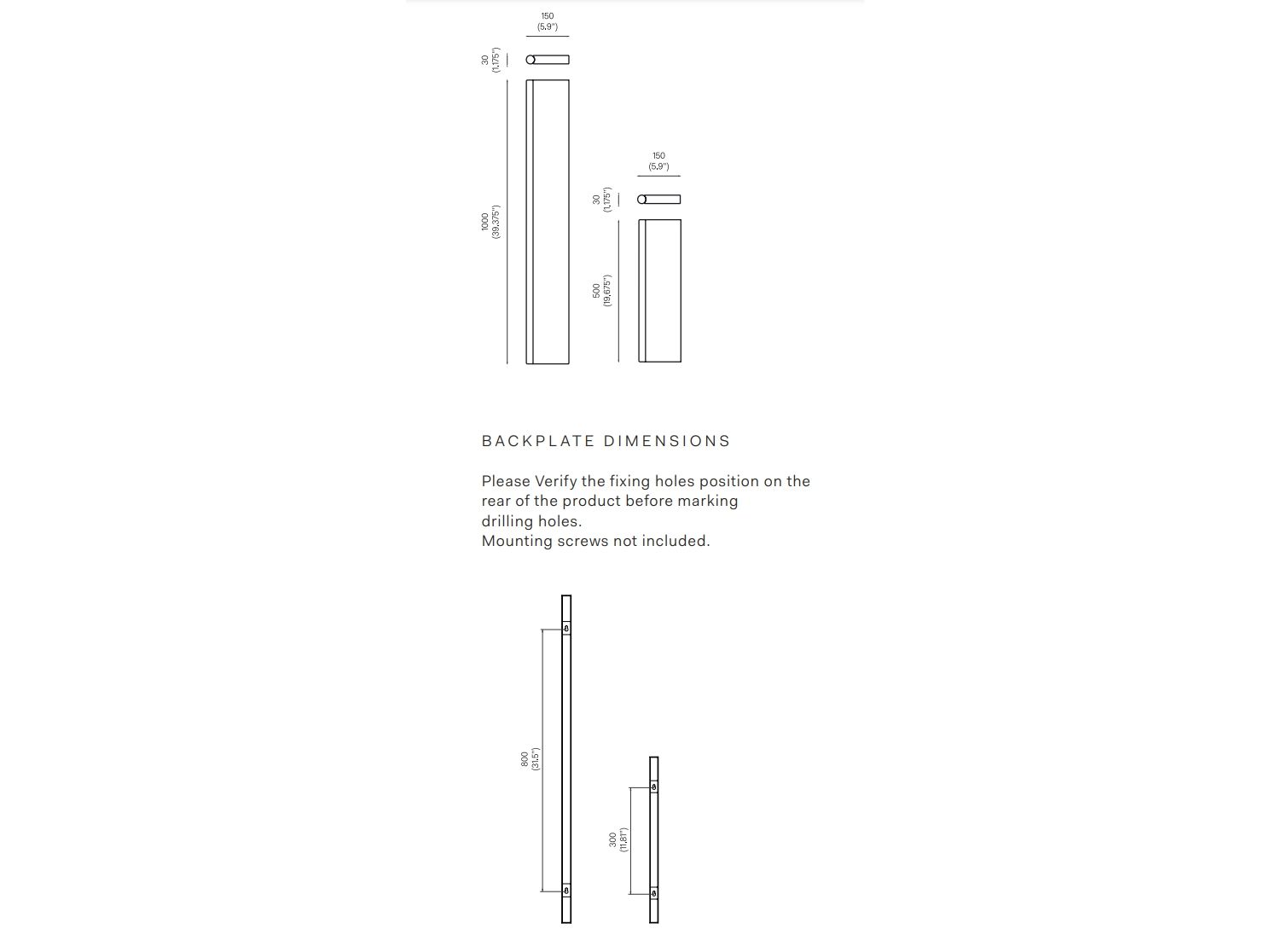 Латунный светодиодный настенный светильник Michael Anastassiades Tube ARCH-00146892 - Вид №4