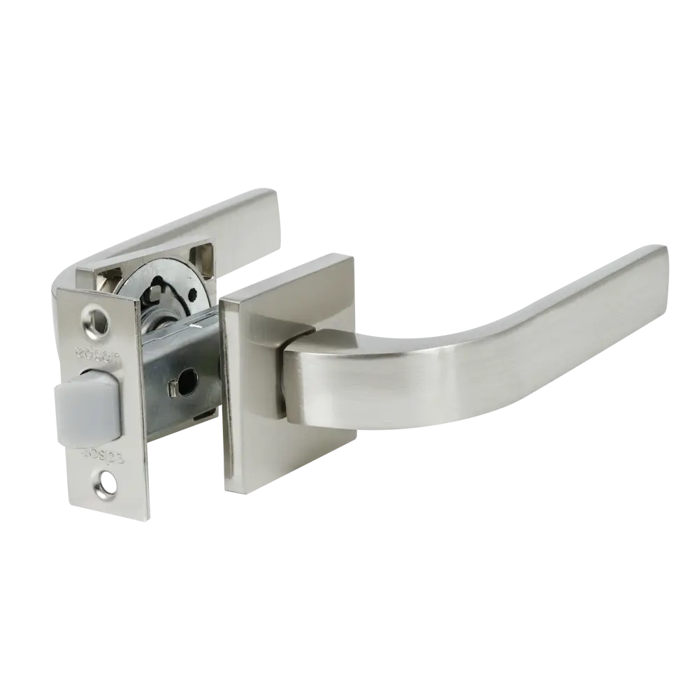 Дверные ручки EDSON PS7Q2 на розетке для межкомнатных дверей 85166448 STLM-0059291