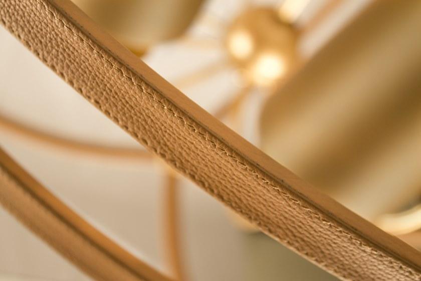 Abrissi Подвесной светильник из кожи Mondo sun-id-1484107 - Вид №7