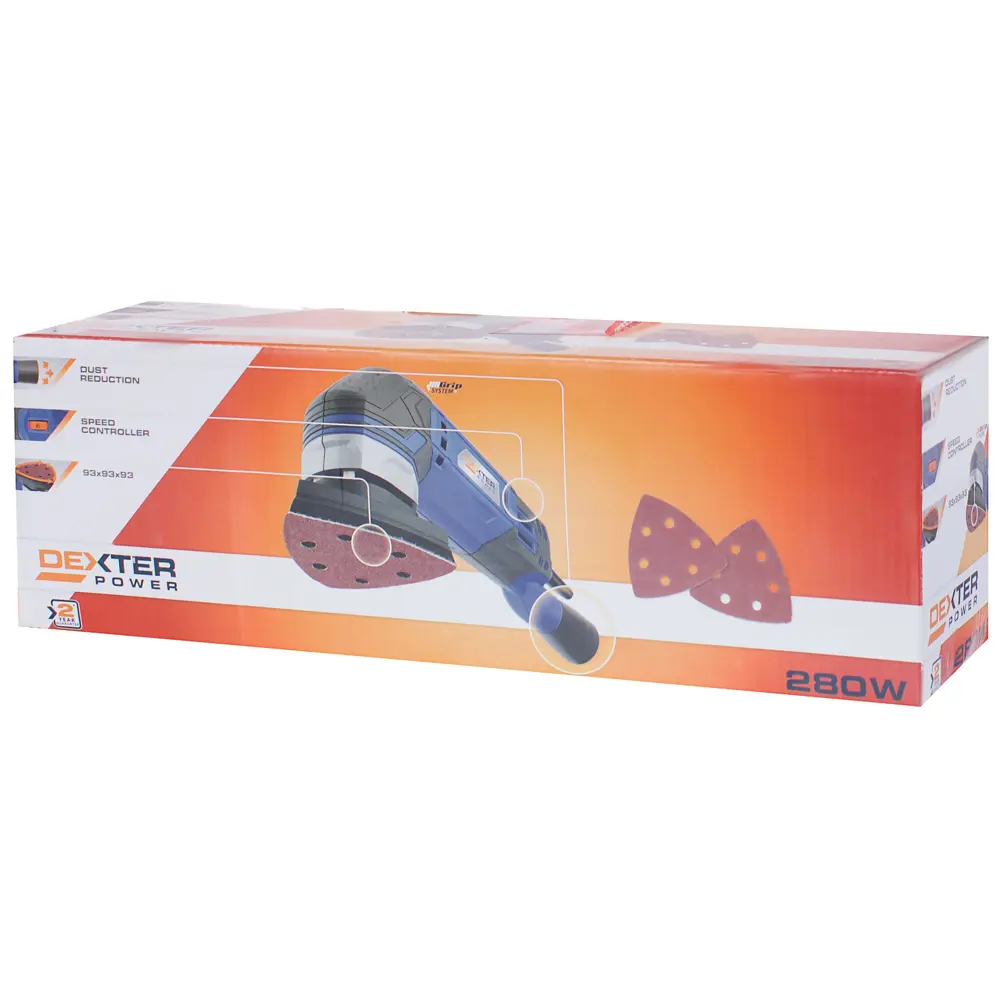 Дельташлифовальная машина Dexter Power PC280DS, 280 Вт STLM-2030537 - Вид №4