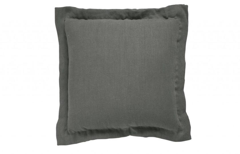 Gruppo Tomasella Однотонная квадратная подушка из ткани sun-id-1424743 - Вид №4