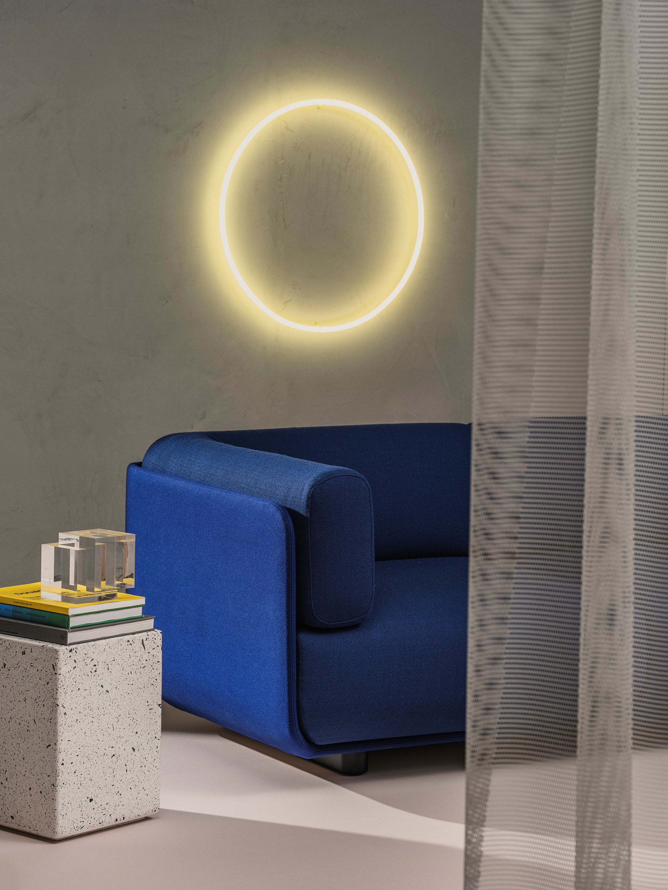 2-местный кожаный и тканевый диван Arper Shaal ARCH-00037216 - Вид №5