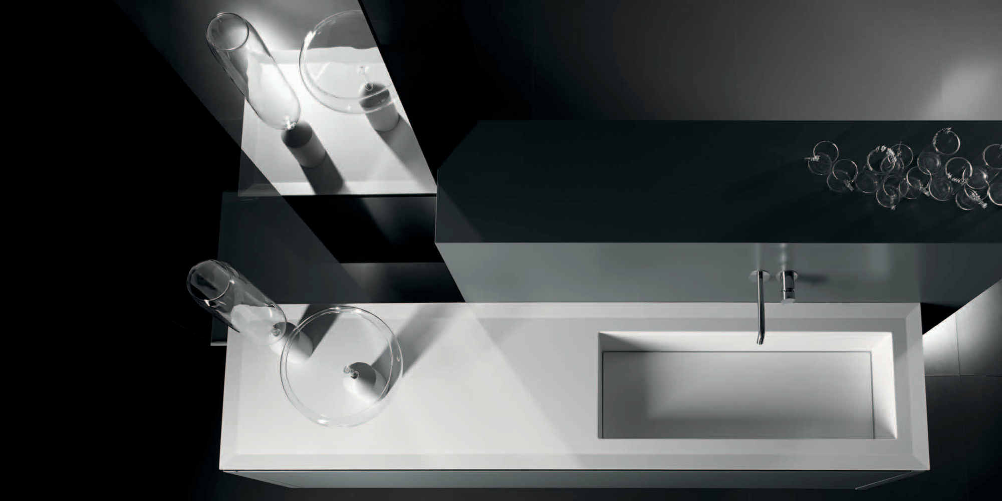 Комбинация ванной комнаты P103 в отделке TRAY 94 Milltek/Origano MILLDUE PURO PURO103ORIGANO - Вид №1