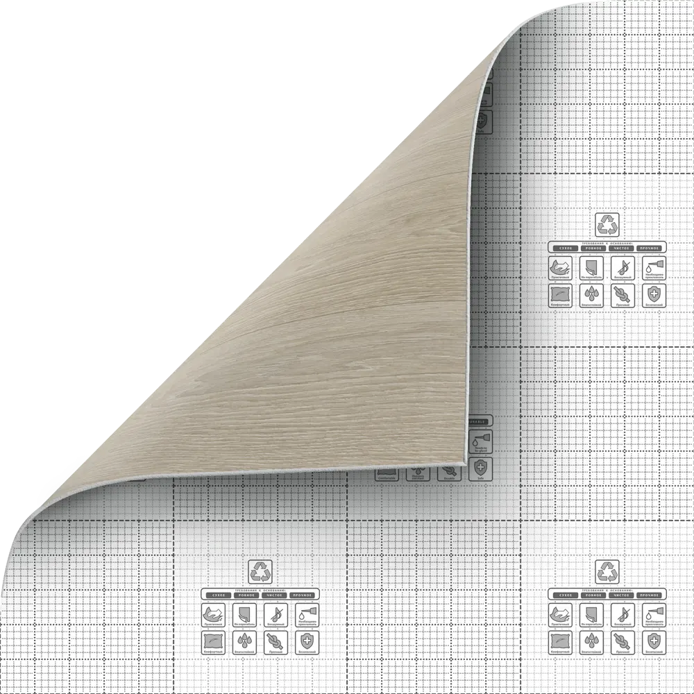 Santreyd Линолеум Дуб Кемер - натуральная текстура дерева для уютного интерьера 85364653 STLM-0062275 - Вид №4
