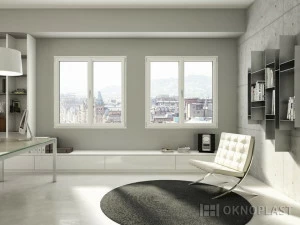 Oknoplast Окно ПВХ с двойным остеклением Prolux