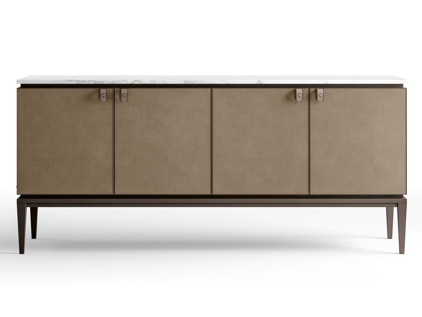 Мебель из мрамора и кожи с распашными дверями CPRN HOMOOD Starlight ARCH-00144121