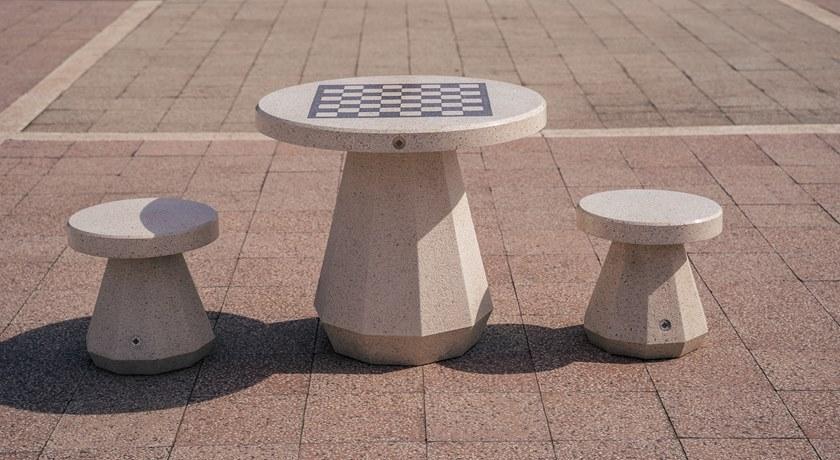 ENCHO ENCHEV - ETE Бетонный садовый стул  189  - Вид №2