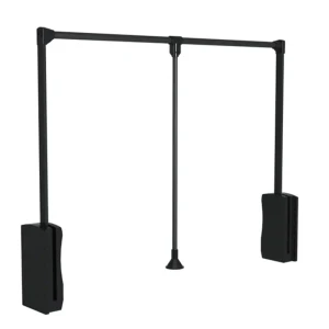 Пантограф для шкафа Spaceo 108.6x14x84 см цвет черный 82336914 STLM-2086797
