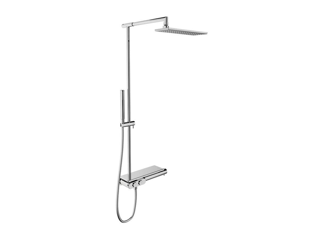 Термостатическая настенная душевая колонна с ручным душем CRISTINA Rubinetterie душевые колонны-Shower &amp ARCH-00088089 - Вид №1