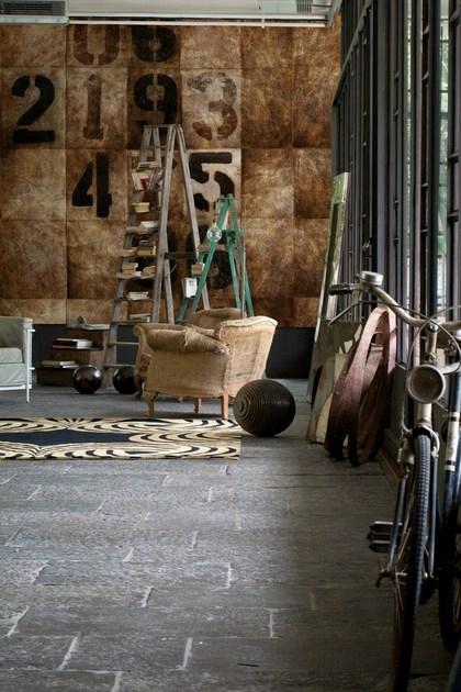 Wall&decò Клетчатый с надписью Contemporary wallpaper 2012 sun-id-1514122 - Вид №1