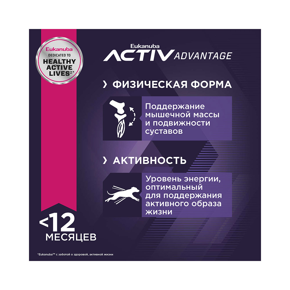 ПР0033544 Корм для щенков для миниатюрных пород сух. 500г Eukanuba  - Вид №3