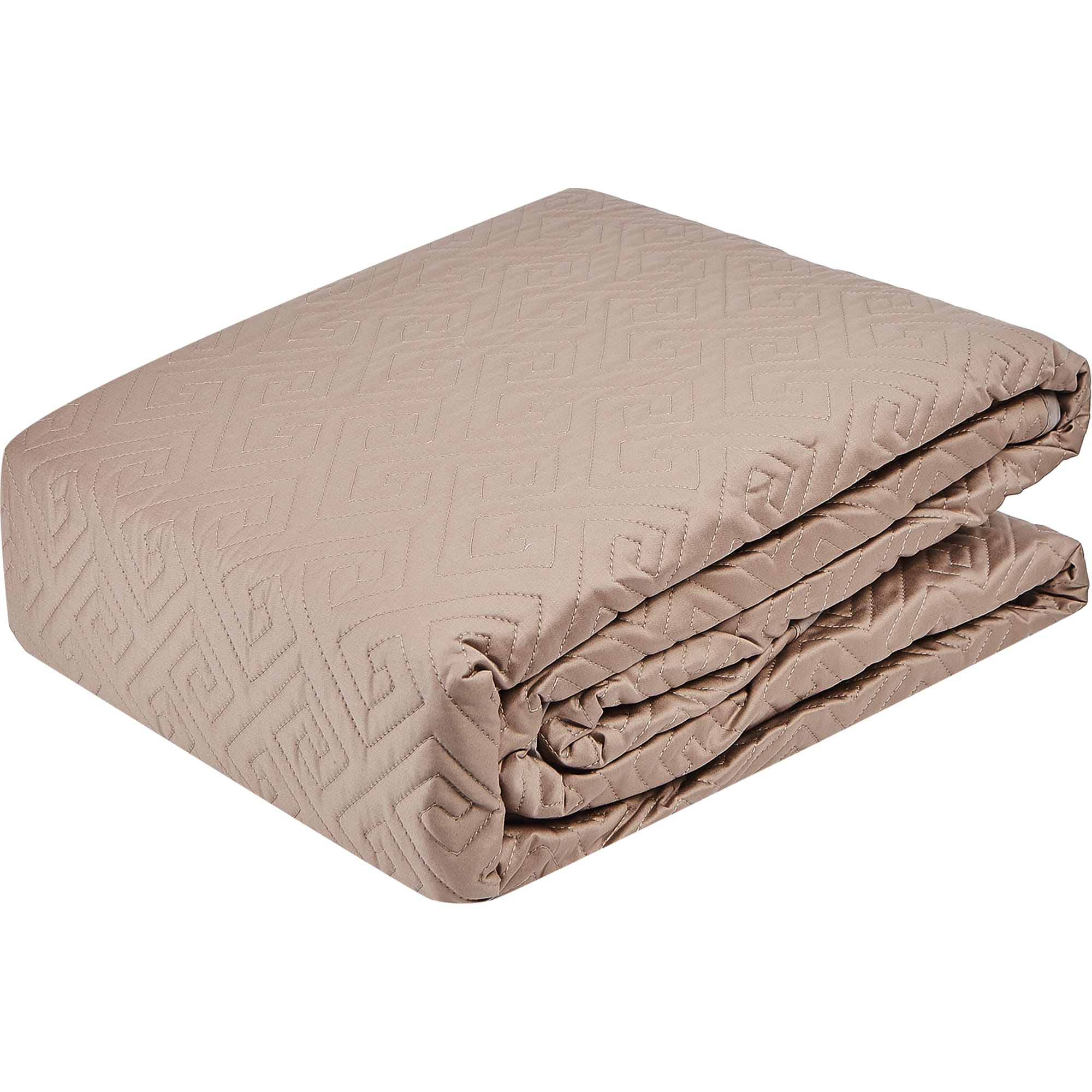 82898406 Покрывало Moon 4, 220x240 см, хлопок, цвет серо-коричневый Santreyd 