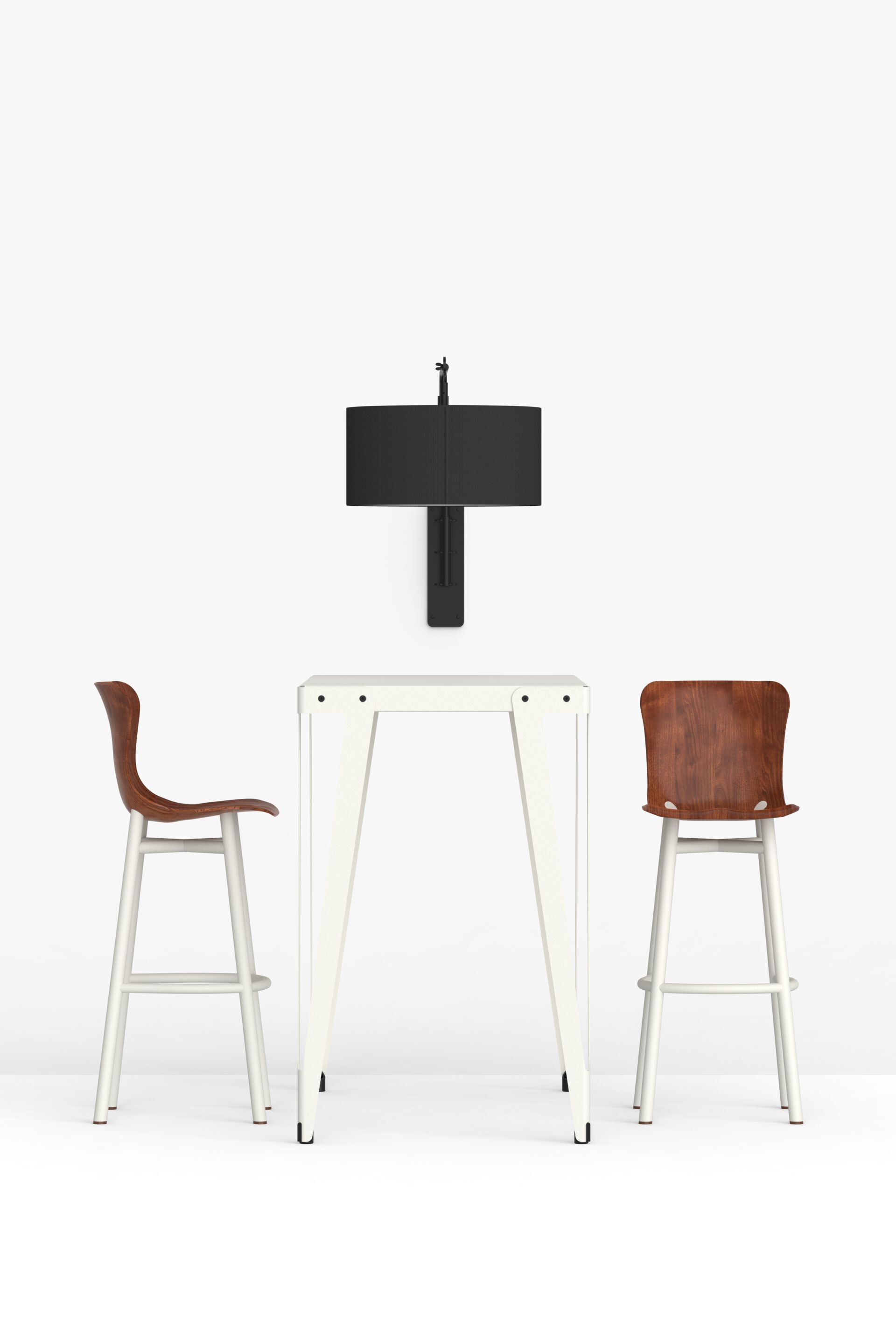 Настенный светильник из стали и ткани с гибкой рукояткой FUNCTIONALS SWIVEL ARCH-00039568 - Вид №10