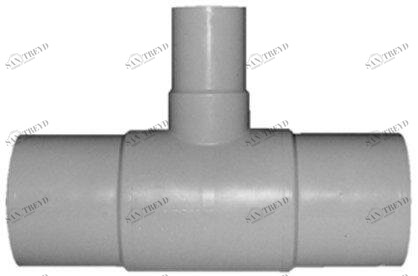 SANIT 842700210120251 Тройник 90 °, полипропилен, SDR 11, длинный, уменьшается 