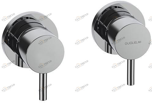 GUGLIELMI Смеситель для ванны / душа из нержавеющей стали Novo inox Fiad80830