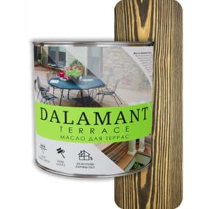 91951351 Масло для террас Dalamant Terrace матовое цвет палисандр 2 л STLM-1438149