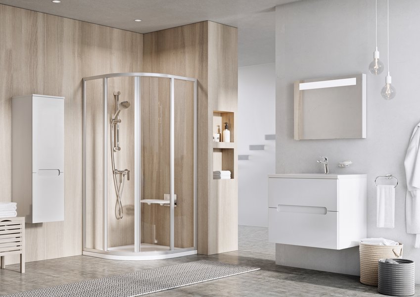 SKCP4-90 белый+Транспарент Ravak 31170100Z1 - Вид №4