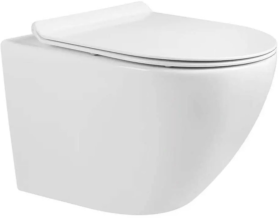 91761845 Унитаз подвесной Soul of calypso CS146TK безободковый с сиденьем микролифт STLM-0982831