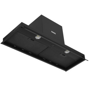 5352817 Вытяжка полновстраиваемая Elica BOXIN LX/BL MAT/A/90 черный/прозрачный