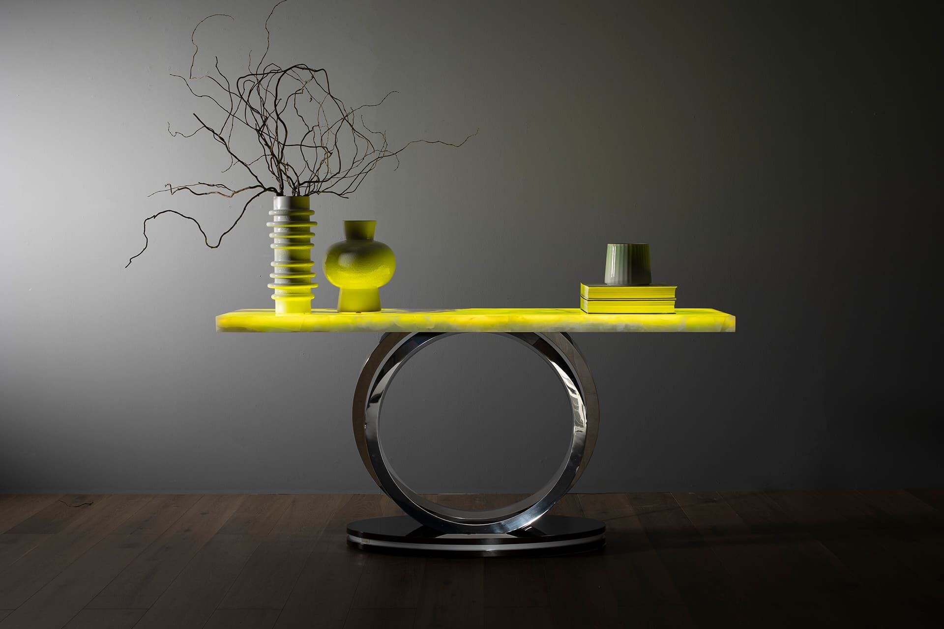 Прямоугольная консоль из оникса Greenapple ARMILAR ARCH-00108595 - Вид №4