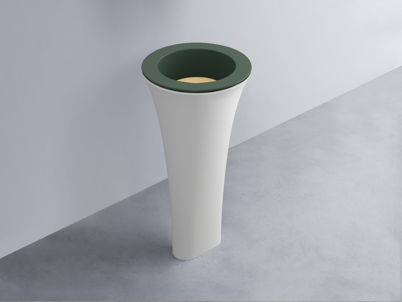 AMLA45-MU+AMPILT-CN+AMCOLT-BL Раковина Amedeo Tondo отдельностоящая cielo Enjoy + Amedeo Ceramica Cielo