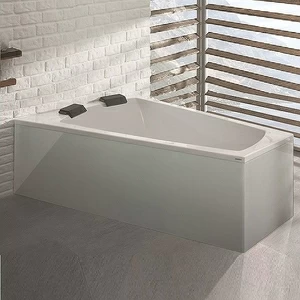 Ванна встраиваемая LARGO 180х140 см с аэромассажем Deluxe