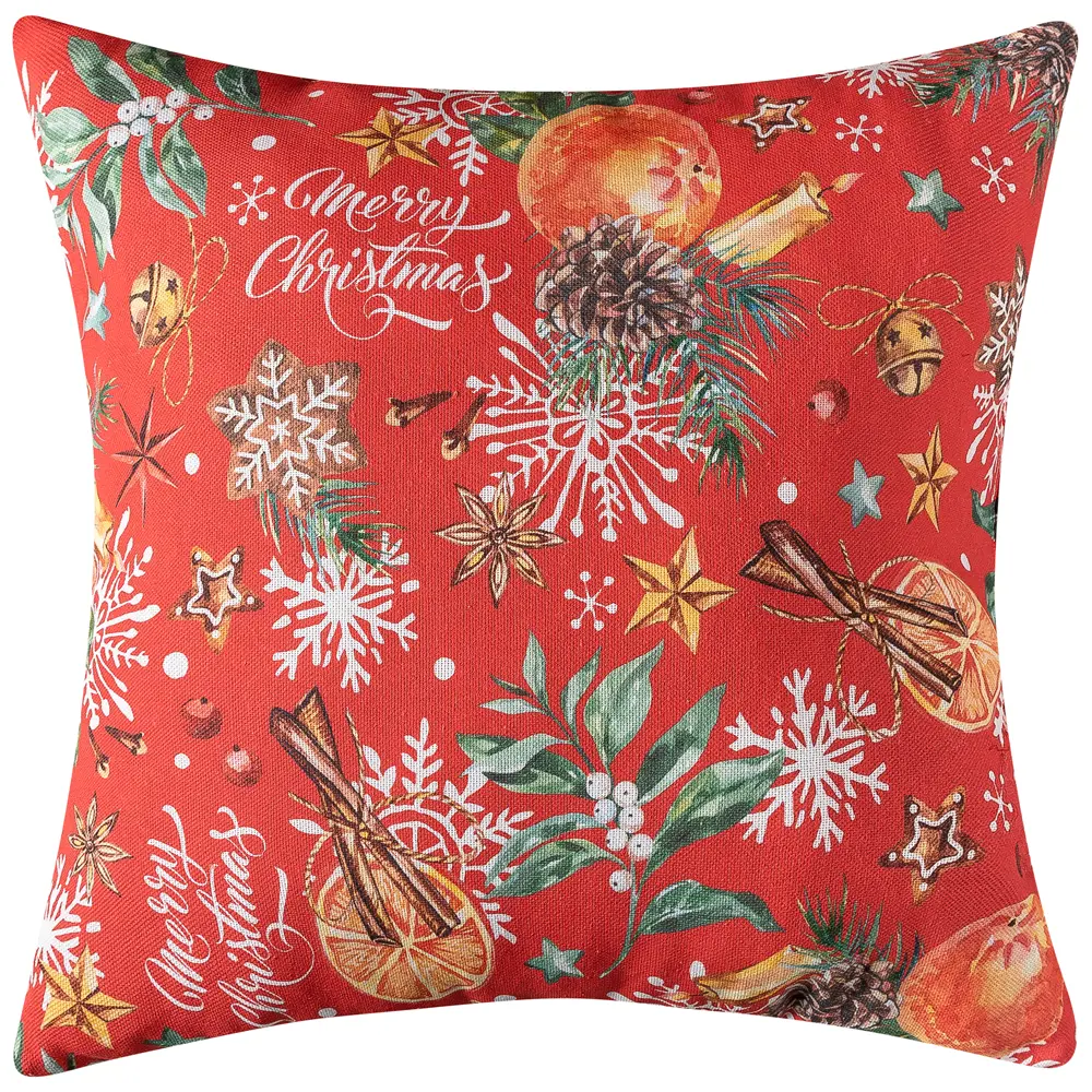 Подушка Altali Пунш 40x40 см цвет красный STLM-2131542