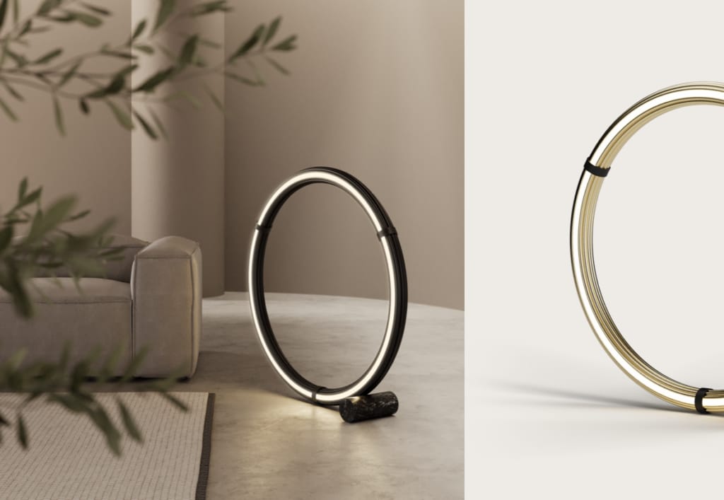 Светодиодный торшер с диммером Aromas del Campo Elli ARCH-00046930 - Вид №1